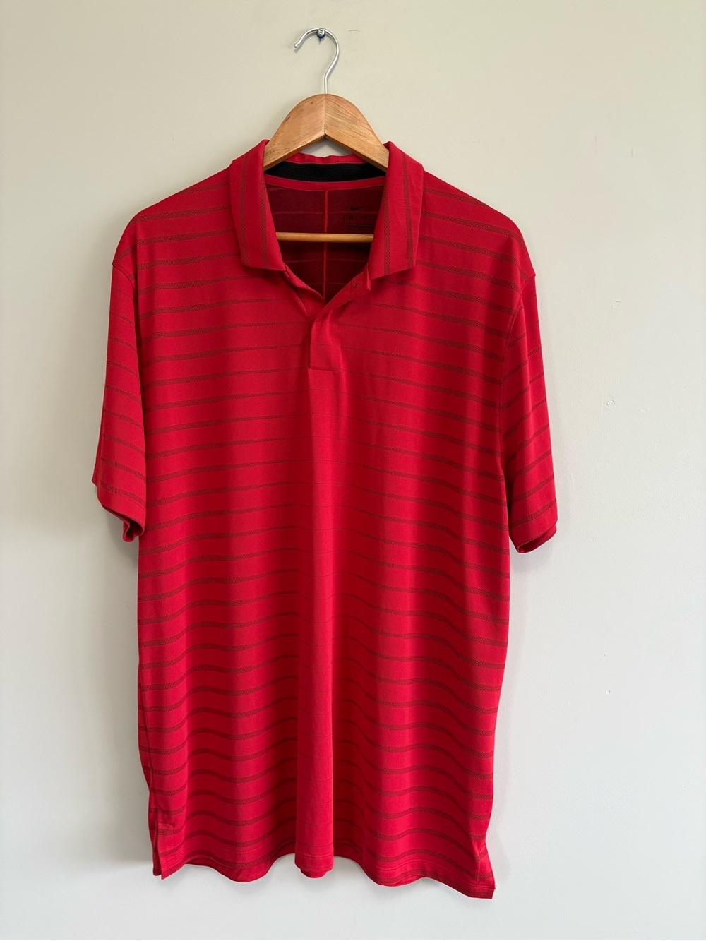 Tiger Woods Nike Golf Polo Dri Fit Size XL